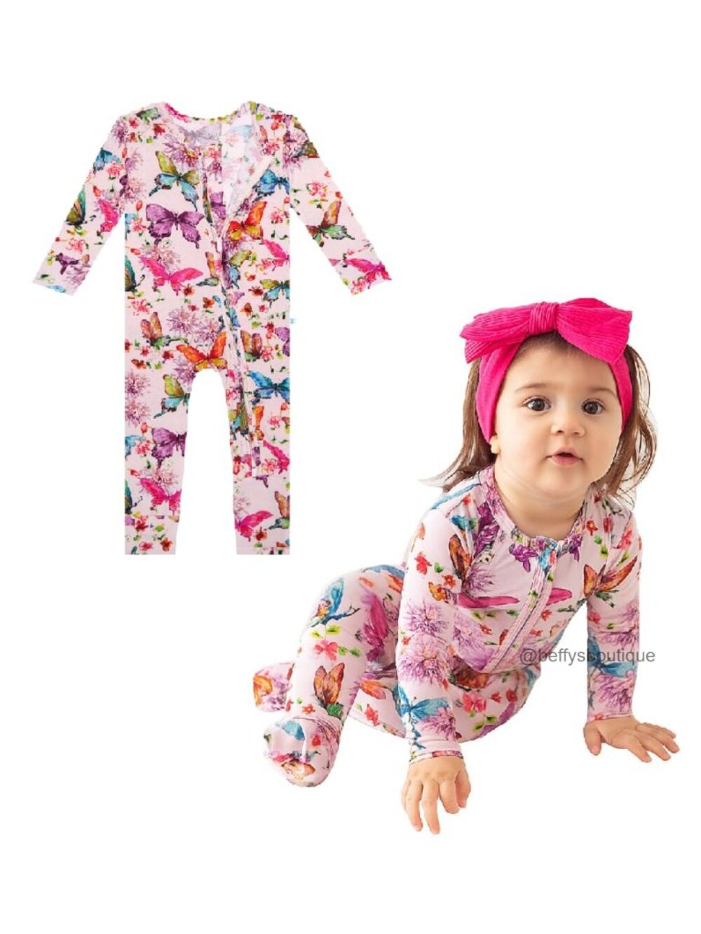 Convertible Footie Pajamas Viscose from Bamboo Baby Toddler Sleeper